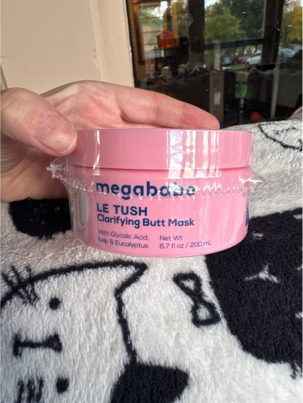Megababe Le Tush Clarifying Butt Mask 6.7 fl oz 200 mL Glycolic Acid New Sealed